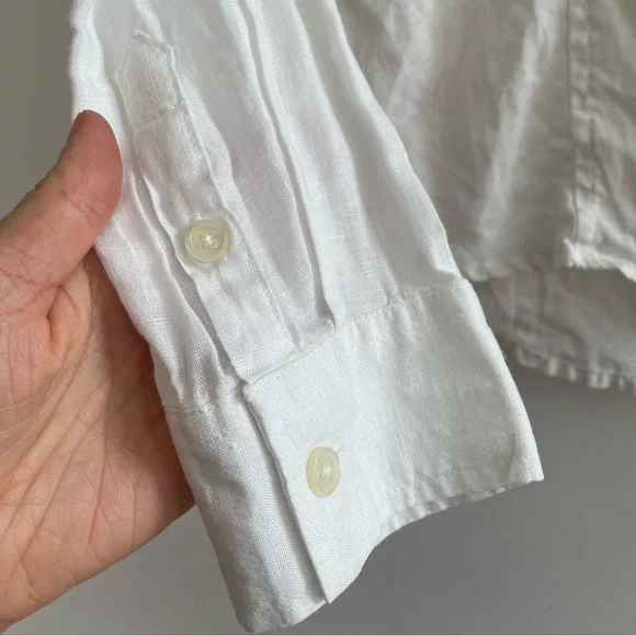 Banana Republic 100% Linen Shirt - Picture 4 of 12